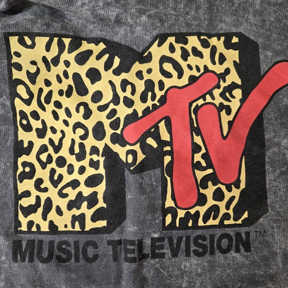 MTV Gray Hoodie with Logo - Picture 2 of 11
